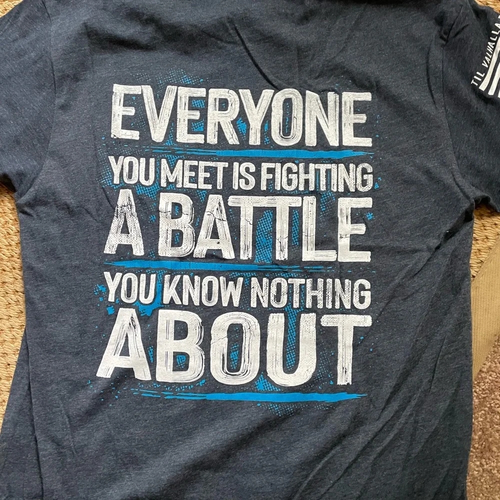 Next Level Apparel super soft cotton blend t-shirt with Be Kind on front - Picture 2 of 4